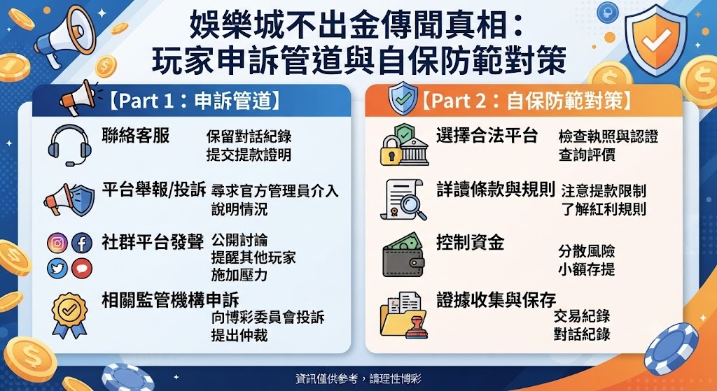 玩家申訴管道與自保防範對策 玩家申訴管道與自保防範對策