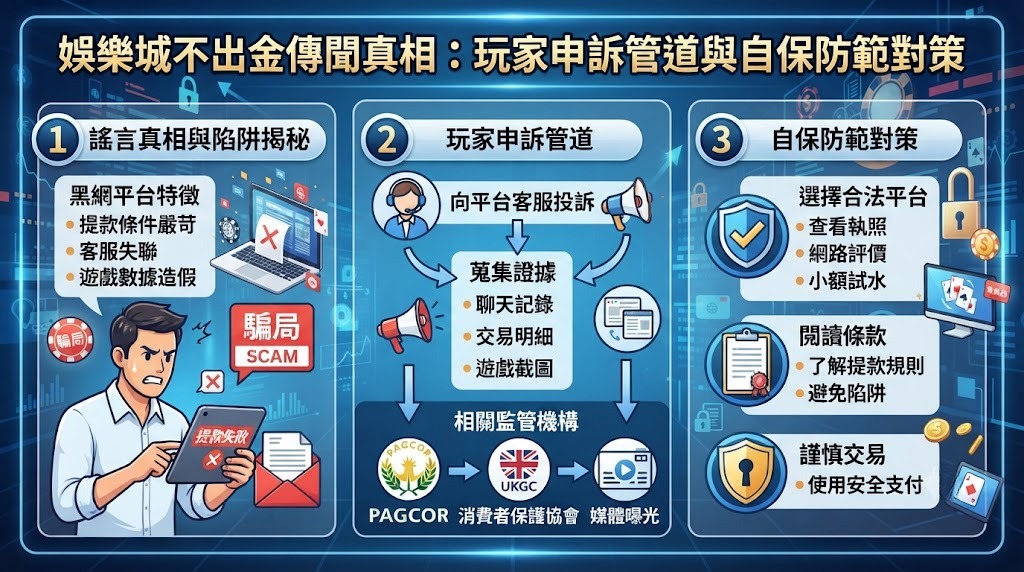 玩家申訴管道與自保防範對策 玩家申訴管道與自保防範對策