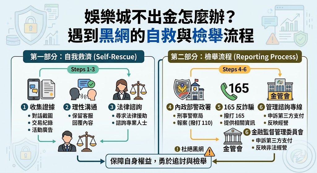 帳號被鎖、提款被拒？立即查看娛樂城不出金自救指南
