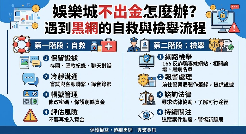 帳號被鎖、提款被拒？立即查看娛樂城不出金自救指南